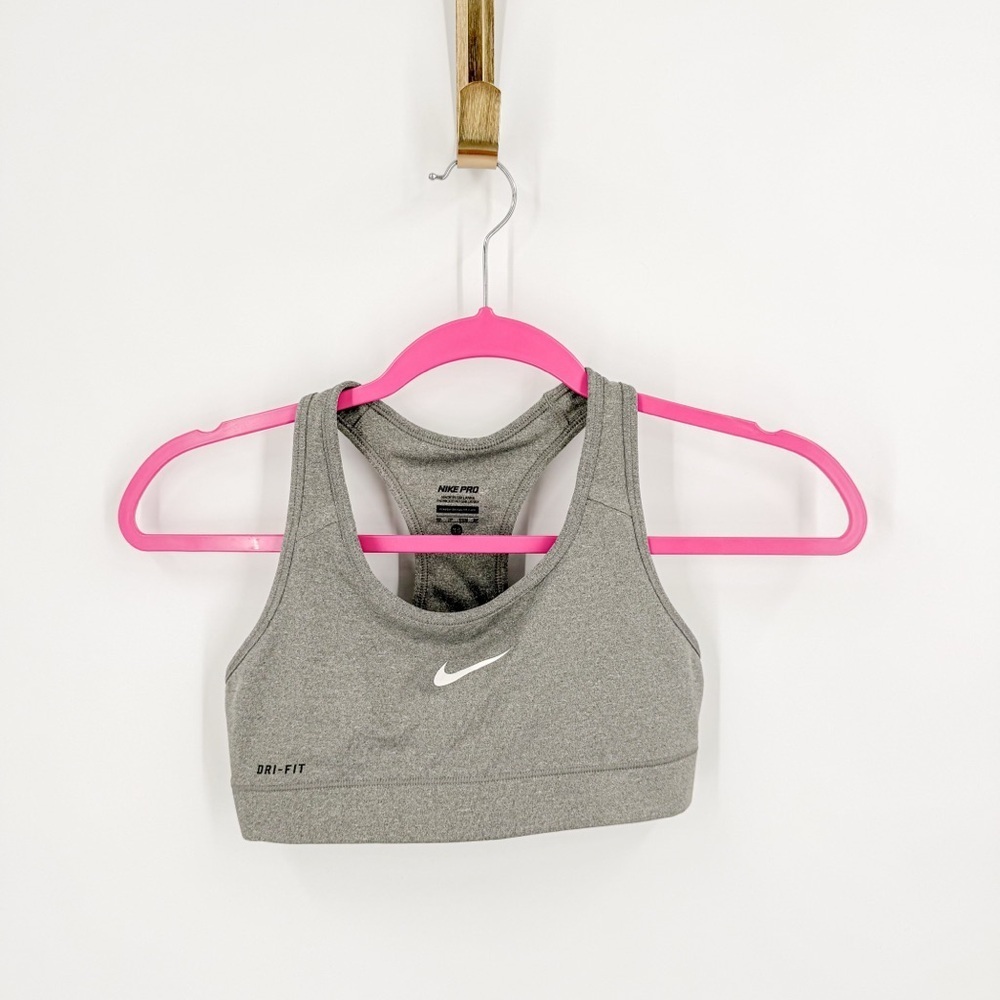 Nike Gray Sports Bra